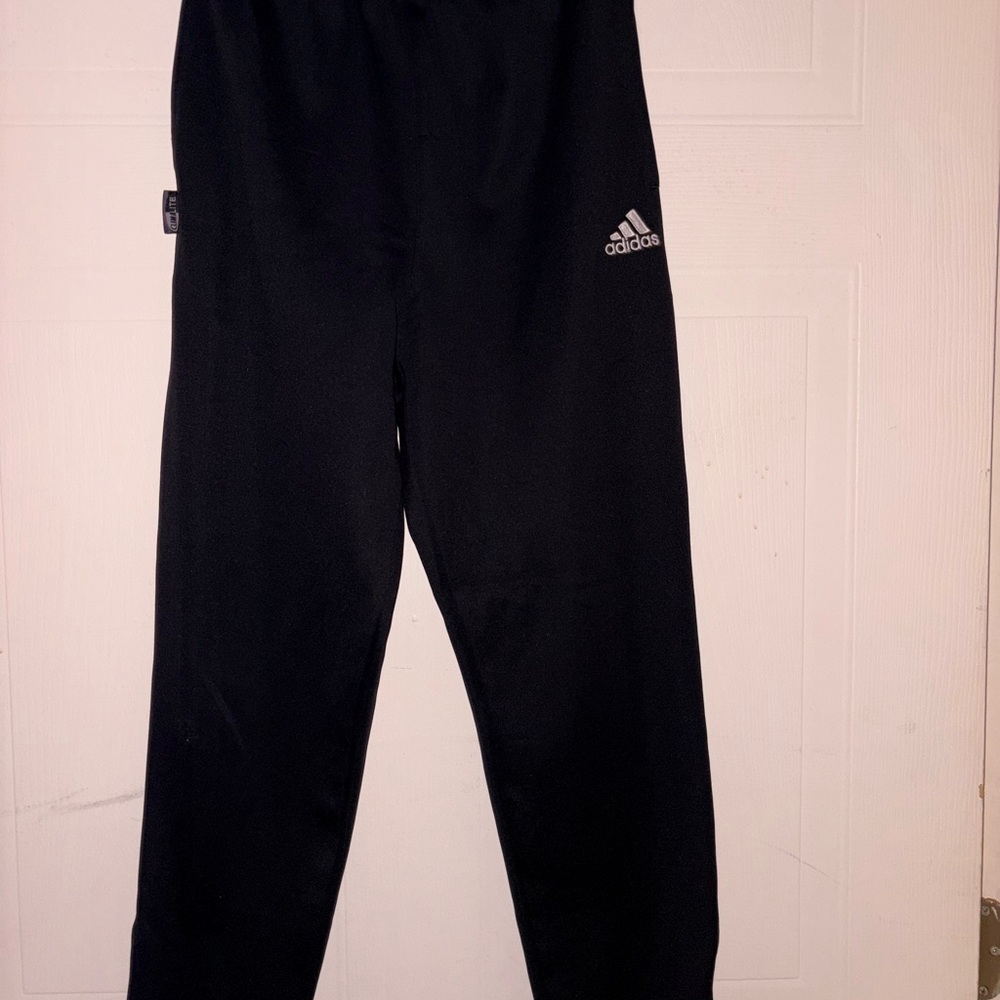 adidas Black Logo Track Joggers